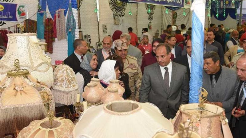 افتتاح المعرض السادس