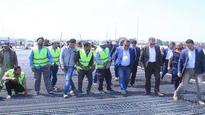 وزير النقل يتفقد