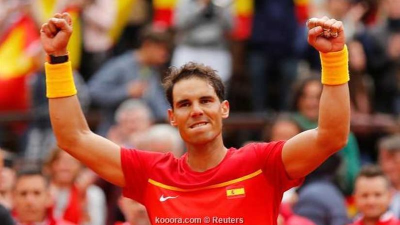 نادال يتعادل لإسبانيا