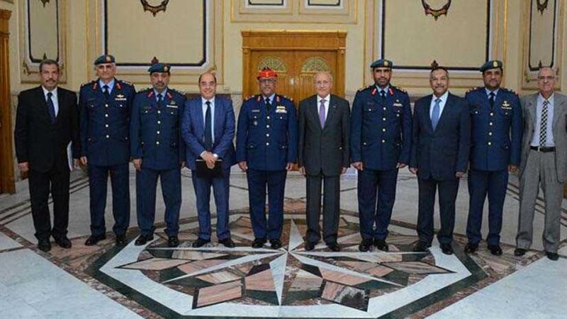 العصار يستقبل وفدا