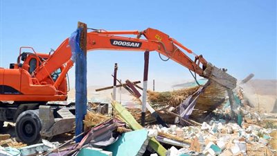 حملة مكبرة ﻻستعادة أملاك الدولة بغرب اﻹسكندرية