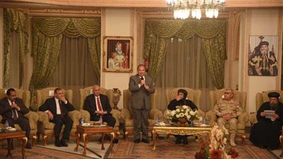 محافظ الإسكندرية يهنئ الأقباط بعيد القيامة المجيد (صور)