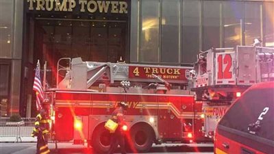 قتيل وجرحى في حريق كبير ببرج ترامب بنيويورك
