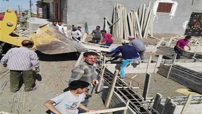 إزالة 94 حالة تعدٍ وبناء مخالف بكفر الدوار ودمنهور 