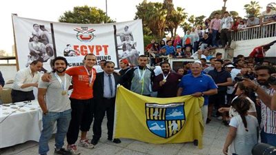 55 ميدالية للمقاولون العرب في بطولة الجمهورية للتجديف