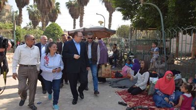 حدائق بني سويف كامل العدد في 