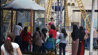 المواطنون يتوافدون على حدائق ومتنزهات البحيرة للاحتفال بشم النسيم