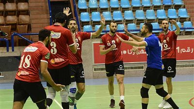 الأهلي يفوز على الزمالك بثلاثية نظيفة في كأس مصر للكرة الطائرة