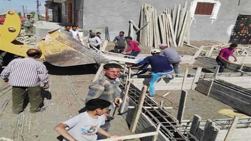 إزالة 94 حالة تعدٍ