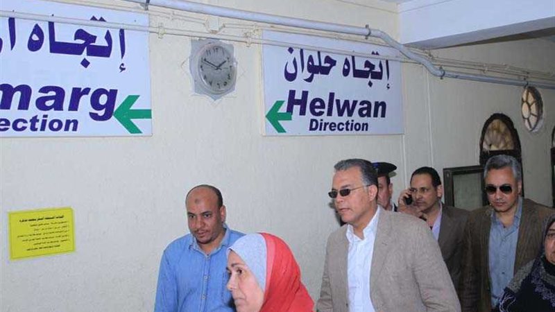 وزير النقل يتابع