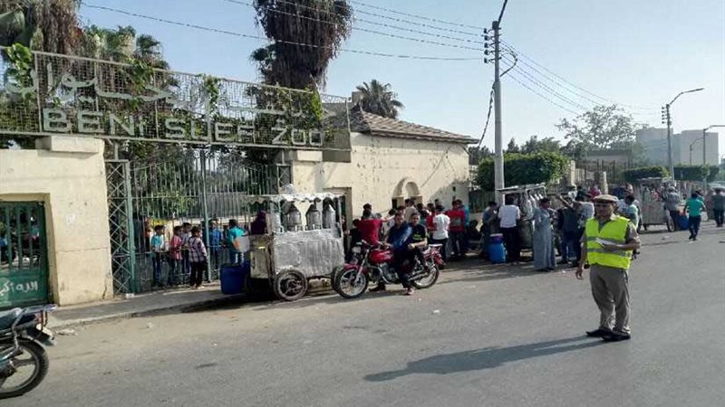 أهالي بني سويف يحتفلون