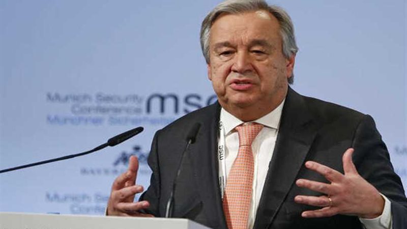 روسيا تؤيد دعوة جوتيريش