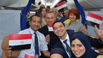 مطار القاهرة يستقبل أول رحلة لمصر للطيران قادمة من موسكو