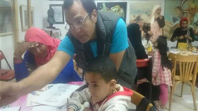 ورشة للفن التشكيلي ضمن فعاليات مهرجان الإسماعيلية للأفلام التسجيلية