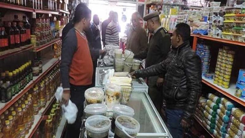 ضبط 59 قضية تموينية