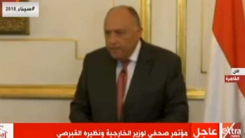 شكري يؤكد استمرار