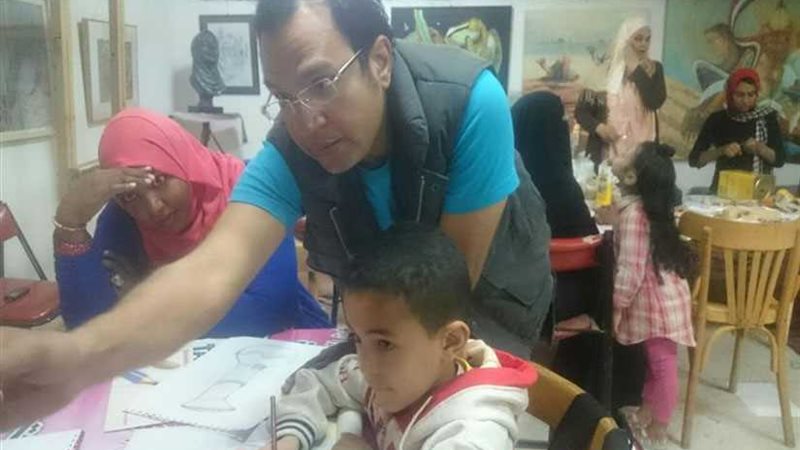 ورشة للفن التشكيلي