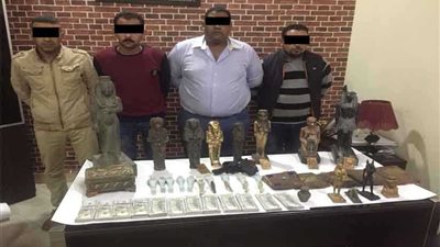 عصابة «الآثار المضروبة» وقعت في قبضة مباحث القاهرة