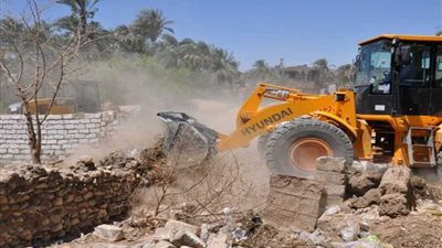 إزالة 422 حالة تعد على أملاك الدولة على مستوى الجمهورية