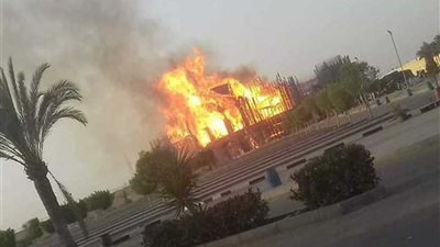 أول تعليق من الكنيسة القبطية على حريق كنيسة الشهداء