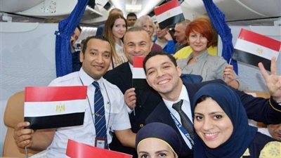 استمرار توافد السياح الروس.. وصول 101 راكب لمطار القاهرة