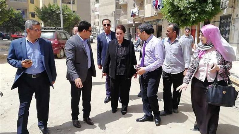 محافظ البحيرة تتفقد