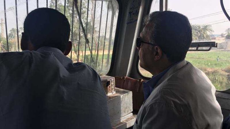 وزير النقل يتفقد