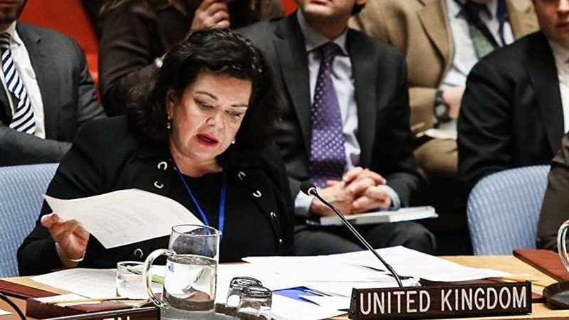 مندوبة المملكة المتحدة