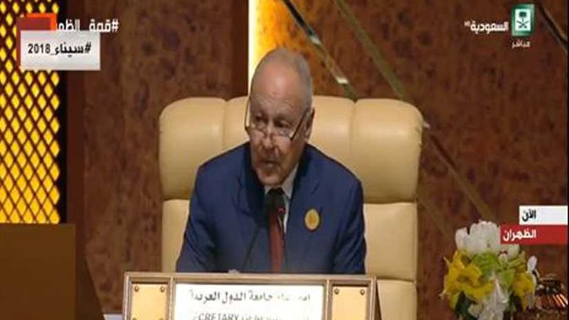 أبو الغيط: سقوط الصواريخ