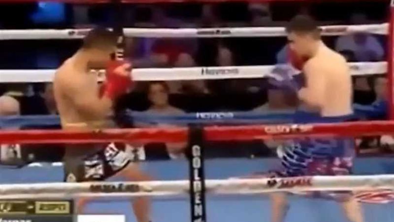 بالفيديو.. ملاكم