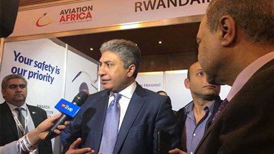 وزير الطيران يفتتح مؤتمر ومعرض الطيران الإفريقي