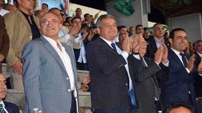 وزير الرياضة يهنئ المصري بالفوز على مونانا الجابوني
