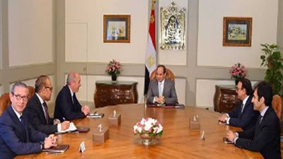 السيسي يستقبل رئيس 