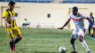 الشوط الأول.. الزمالك يتعادل أمام المقاولون