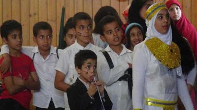 كلية التربية للطفولة تحتفل بيوم اليتيم في جامعة المنيا