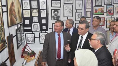 محافظ الفيوم يشهد حفل مديرية التربية والتعليم بختام الأنشطة الطلابية