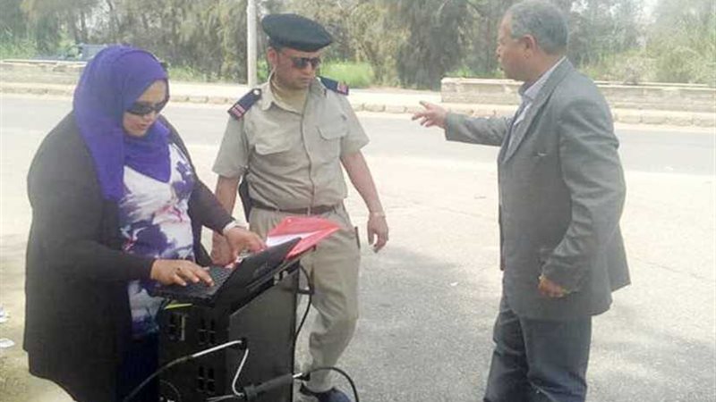 بيئة المنصورة تفحص