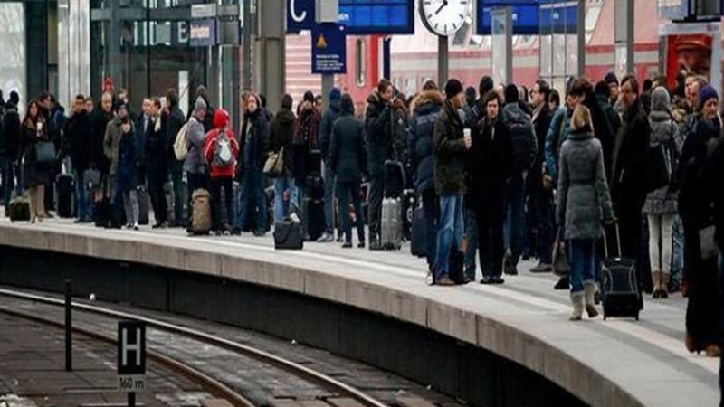 إضراب عمال السكة