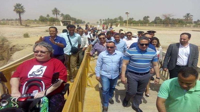 وزير الاثار يتفقد