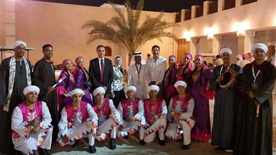 الأقصر للفنون الشعبية تبهر الجمهور بمهرجان الشارقة التراثية بدبي