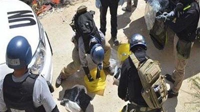 بعثة حظر الأسلحة الكيماوية تدخل دوما السورية