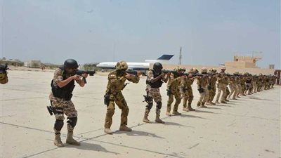 بدء فعاليات التدريب المصري- البحرينى (خالد بن الوليد 2018)