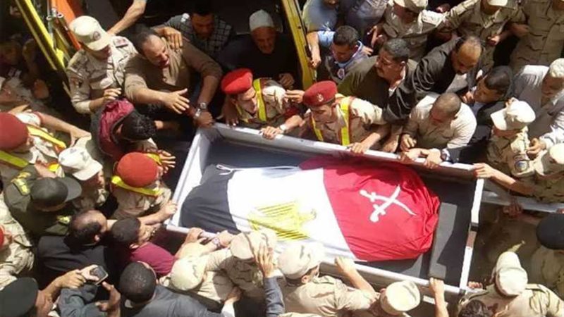 السنطة تودع جثمان