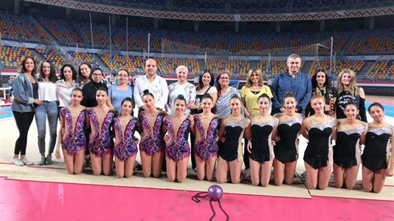 بالصور.. الجمباز