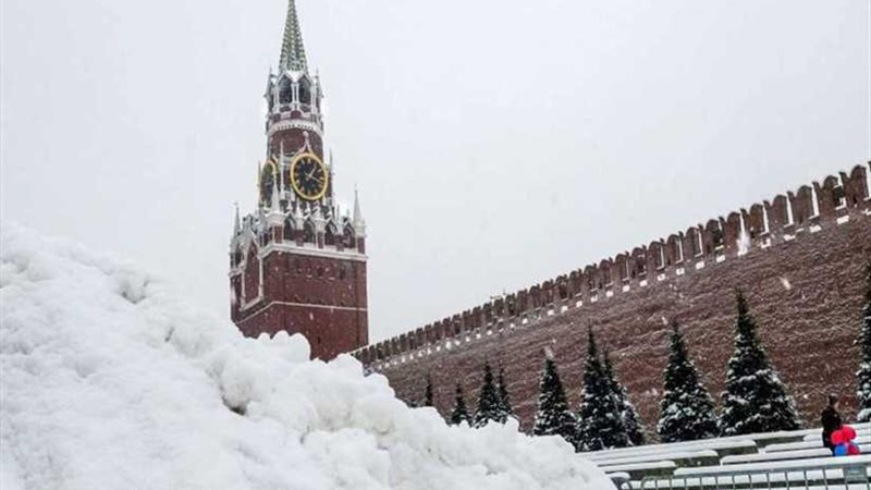عاصفة موسكو تقتل