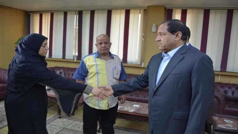 محافظ الغربية يستقبل