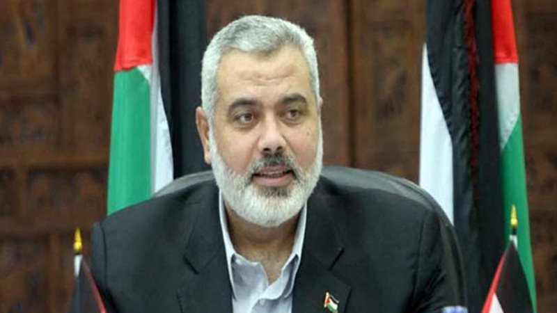 هنية يدعو الفلسطينيين