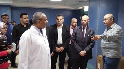مدير صحة الشرقية يتفقد مستشفي فاقوس المركزي