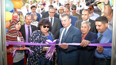 وزيرة الثقافة تفتتح معرض دسوق للكتاب