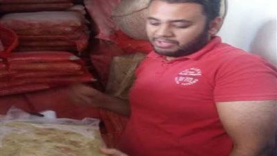 ضبط 20 طن باذنجان بدون بيانات بأجا